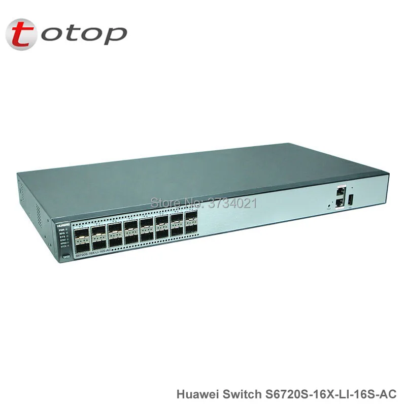 Самый дешевый переключатель сети Huawei 10G S6720S 16X LI 16S AC 16 порт 10GE SFP + питания