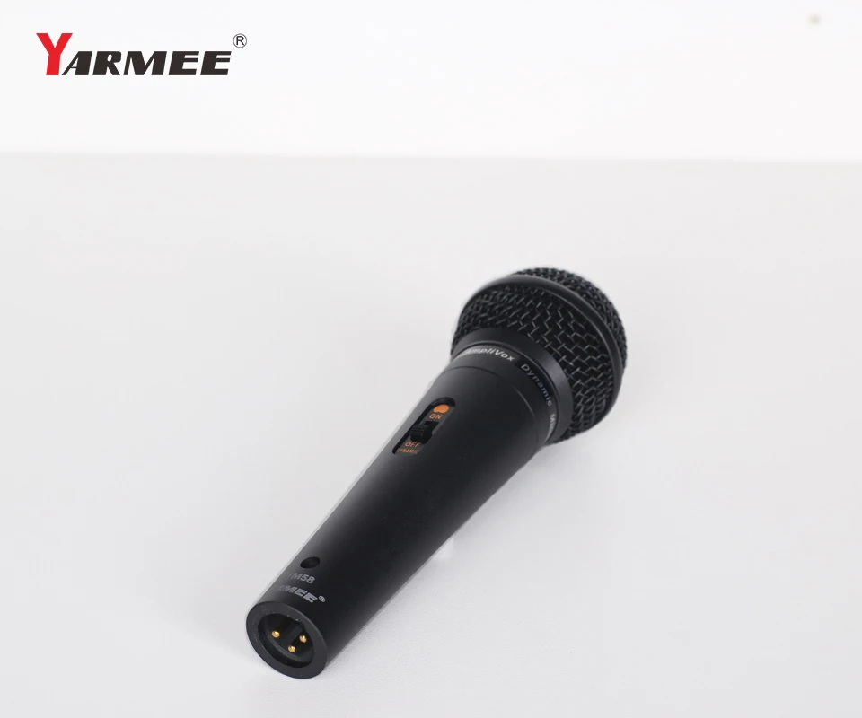 YARMEE Supercardiod Condenser Vocal Microphone Legendary Performance A Professional Handheld Wired Mic Portable Karaoke YM58 | Электроника