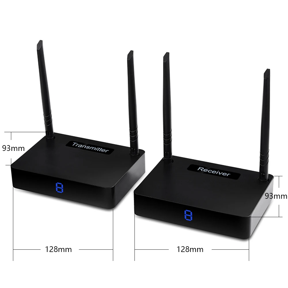 Measy HD585 беспроводной HD удлинитель 350 м двойная антенна поддержка Full 1080P с передачей