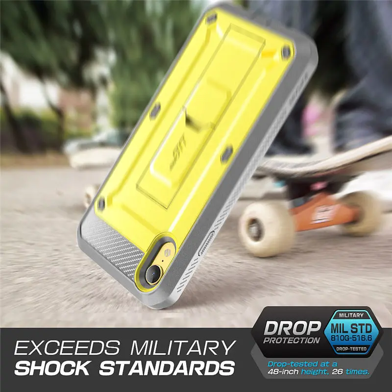 Цветной чехол для iPhone XR 6 1 дюйма SUPCASE UB Pro прочная кобура с полным корпусом и