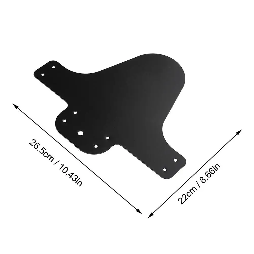 Bicycle Lightest Mountain Bike Mud Guards Front Rear Tire Tyre Mudguard For Fixed Gear Fenders Set Black | Спорт и развлечения