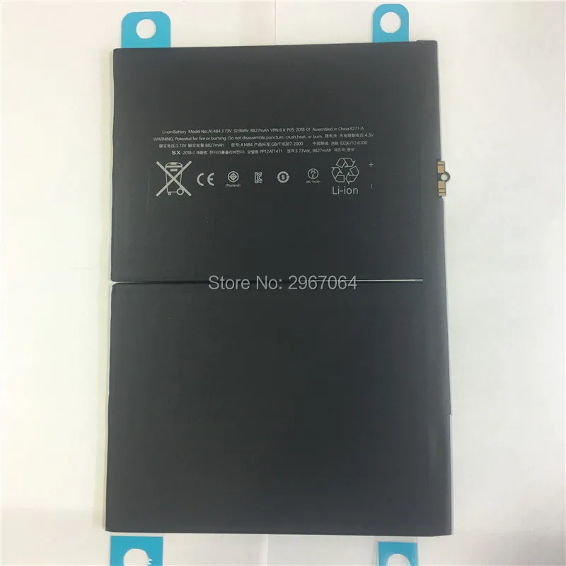Для частей A1484 батарея 8827mAh долгое время в режиме ожидания высокое качество новый