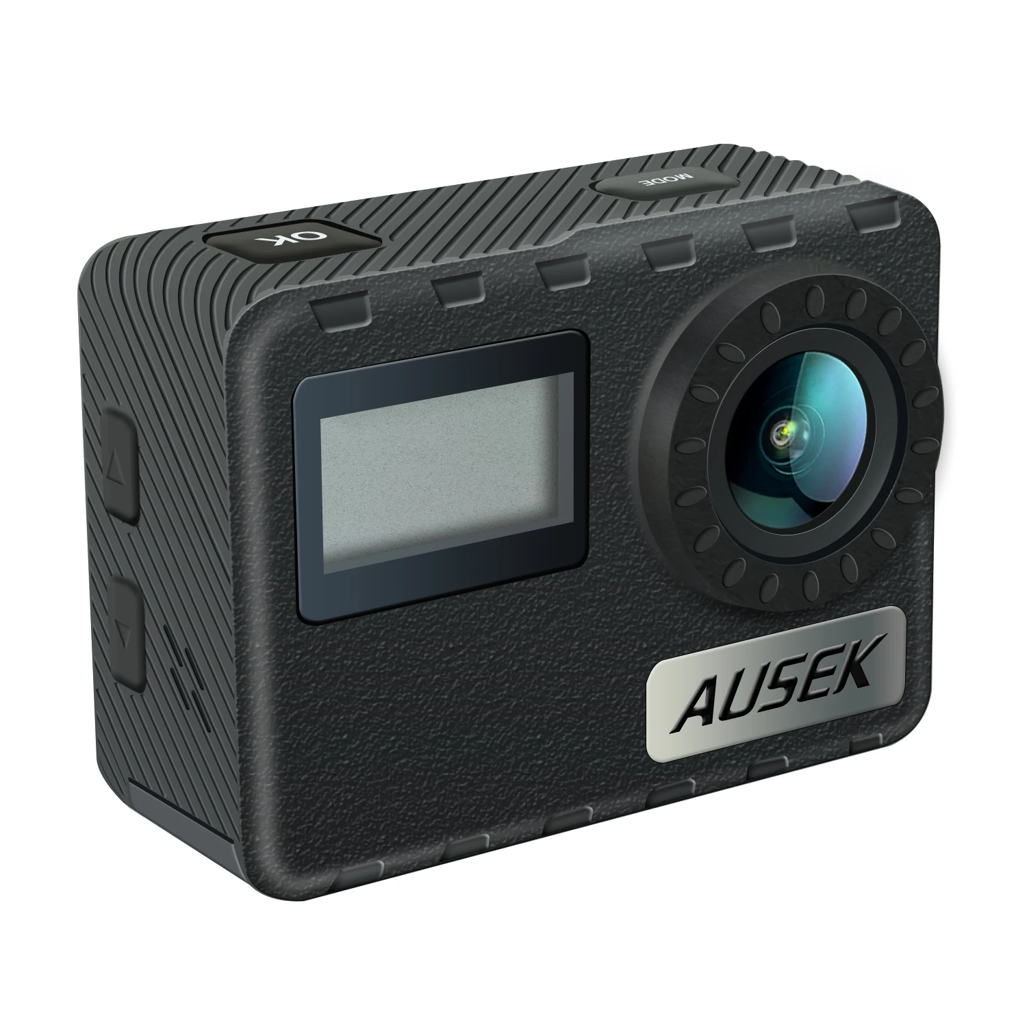 Горячая TTKK AUSEK 4K Спортивная камера wifi двойной экран Полный сенсорный Спорт DV Открытый подводный Спорт Водонепроницаемая камера