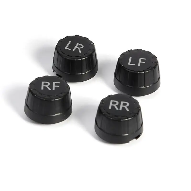 4 датчика умная Автомобильная TPMS система контроля давления в шинах Солнечная
