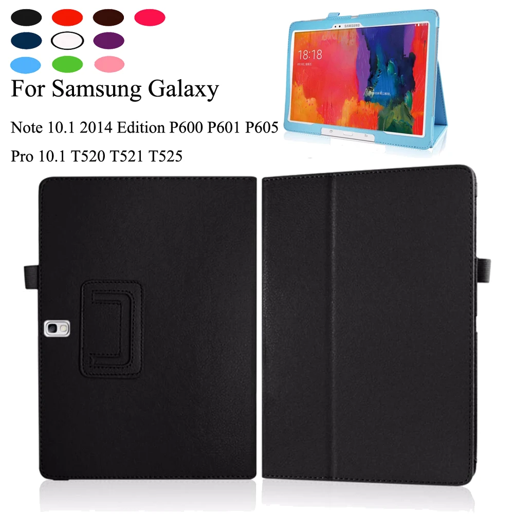 Умный флип чехол из ПУ кожи для Samsung Galaxy Note 10 1 2014 Edition P600 P601/Tab Pro T520 Retina с