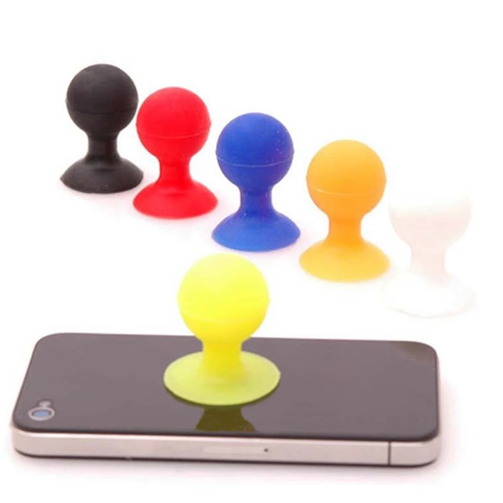 Силиконовый держатель присоска для мобильного телефона 4x новый|Подставки и