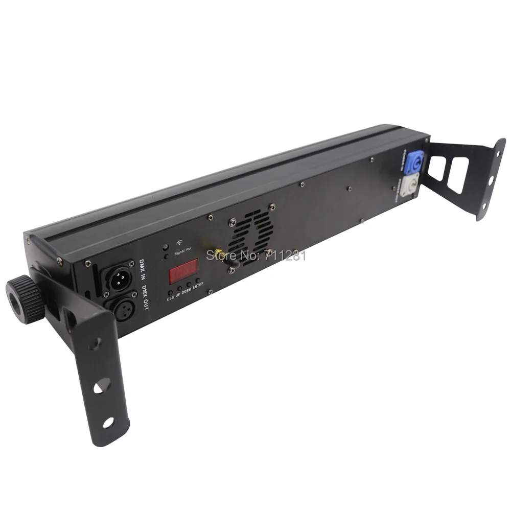 12 шт./лот 6X12W RGBWA + UV 6 в 1 светодиодный настенный светильник для бара диско вечерние
