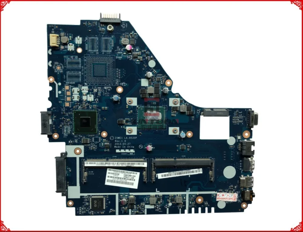 Высокое качество NBMEP11003 Z5WE1 LA 9535P основная плата для Acer aspire E1 570 570G NV570P материнская
