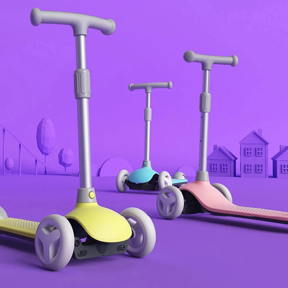 Оригинальный детский самокат Xiaomi MiTU для детей 3 6 лет многократная безопасность