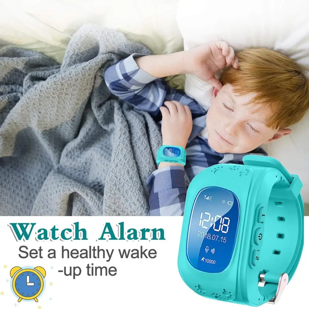 GPS Детские умные часы SOS трекер Android/IOS 2G/3G сетевой телефон Bluetooth защита от потери