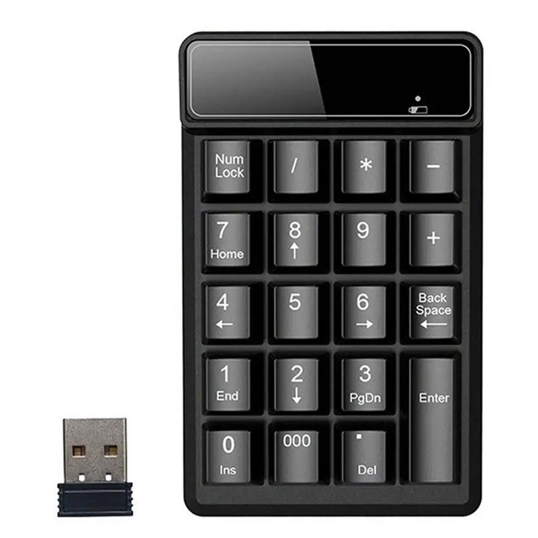 2 4G беспроводной USB приемник 19 клавиш 10 м водонепроницаемый механический на ощупь