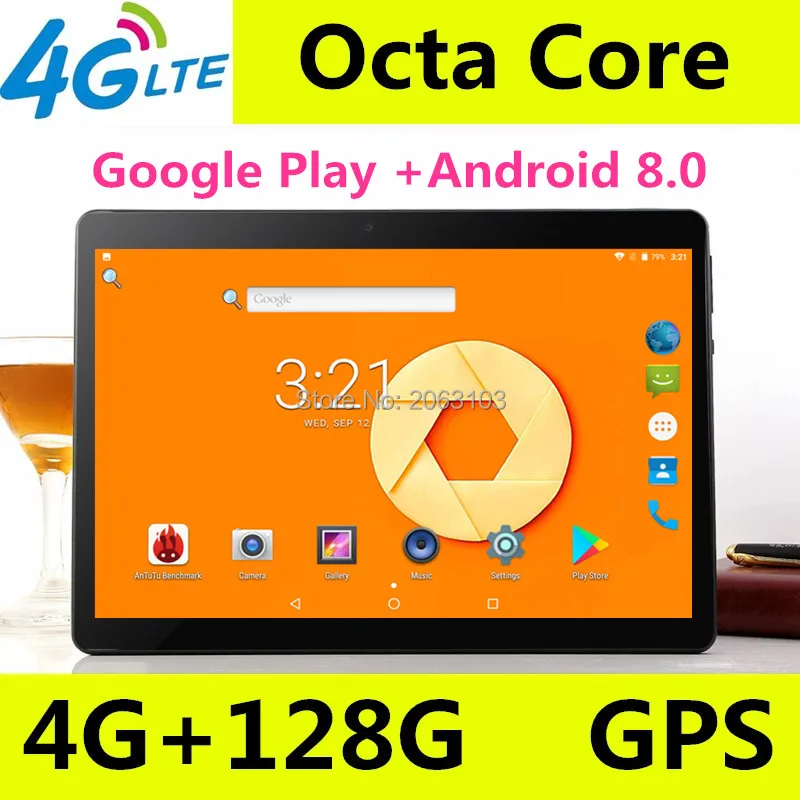 Планшетный ПК BOBARRY Android 8 0 10 1 дюйма MT8752 T900 ядер 4 Гб ОЗУ 128 ПЗУ 1920x1200 IPS 4G LTE