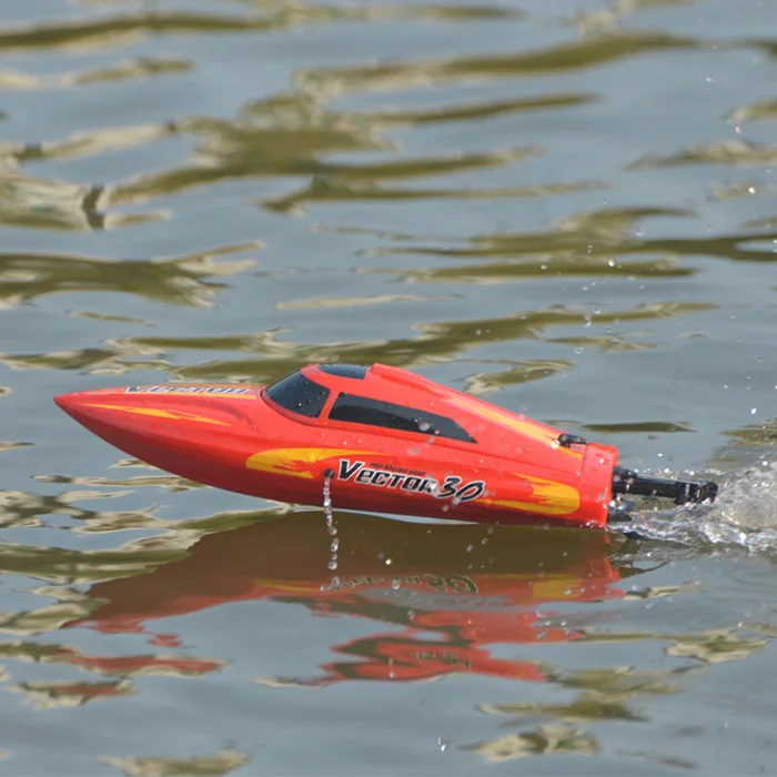 VOLANTEXRC 795 3 4CH Водонепроницаемая RC лодка 28 км/ч катер 180 матовый мотор 2 в 1 ESC 9g Servo