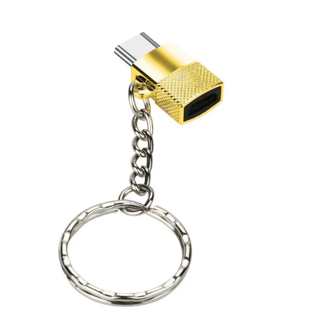 Кабель-преобразователь Micro USB в Type-C с цепью для | Мобильные телефоны и аксессуары