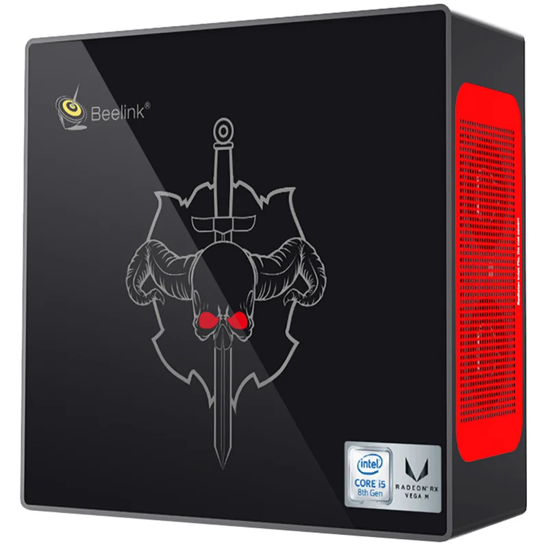 Beelink кабы G5 игровой ТВ Box Mini PC Intel Kaby Lake G i5 8305G 4 ядра 2 ГГц/5 8 ГГц BT4.0 Декодер каналов