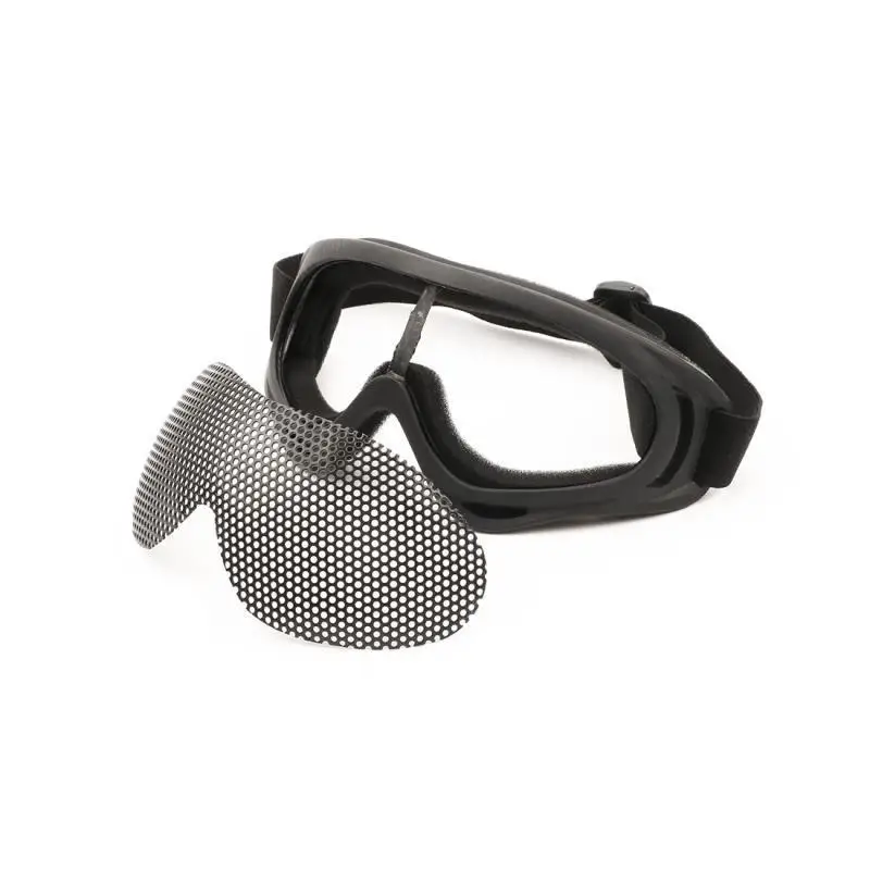X400 съемные стальные сетчатые очки для охоты на открытом воздухе CS Airsoft Eye Peotect