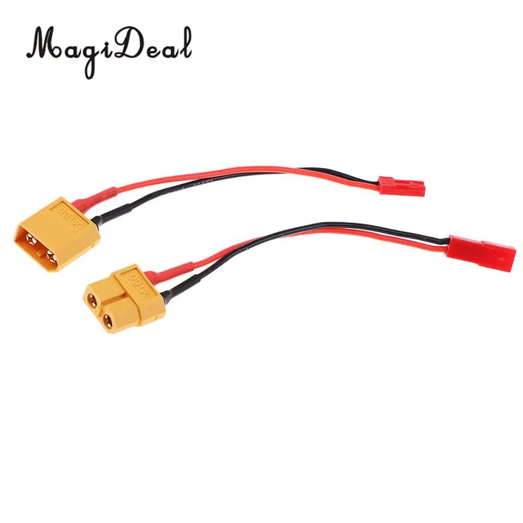 2 шт./лот 2/4 ''XT60 к разъему JST переходник свинцовый провод 22AWG штекер и гнездо