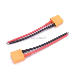 XT90 Разъем Женскиймужской 10 см кремниевый провод 14AWG для Lipo батареи конвертер разъем