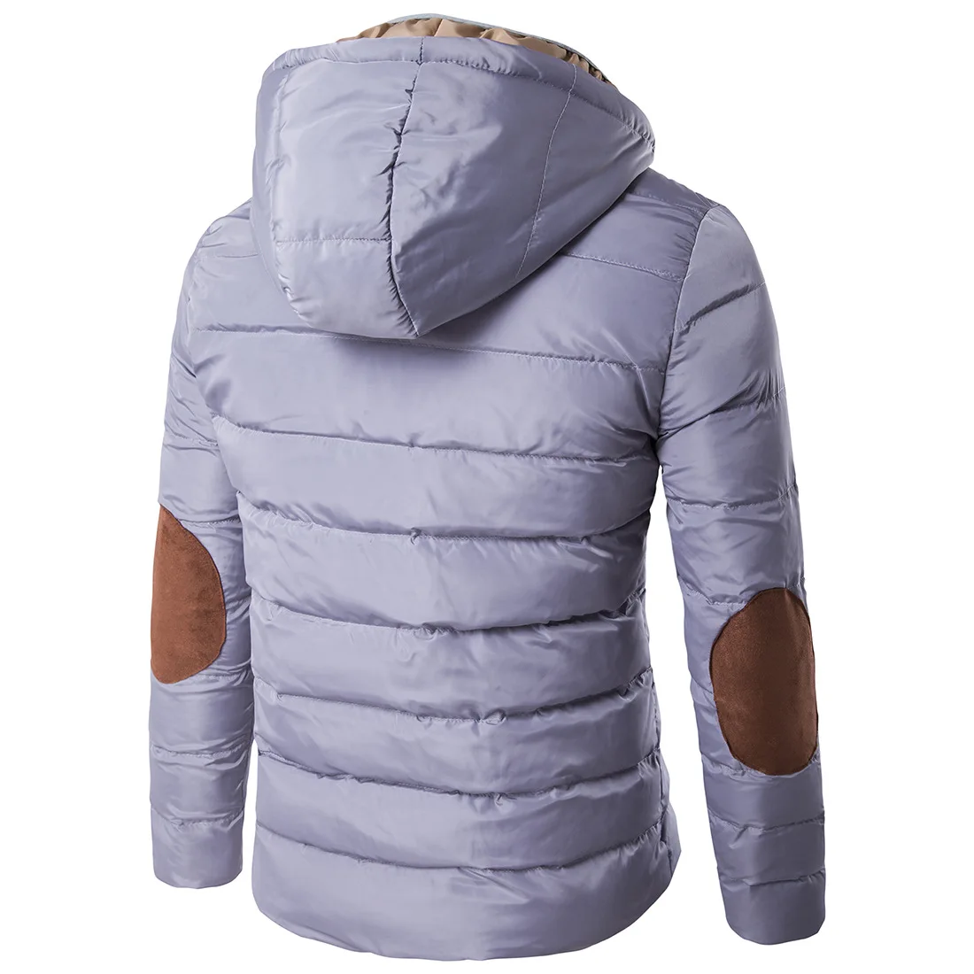 Мужская хлопковая шапка водонепроницаемая утепленная пуховая куртка цвета хаки