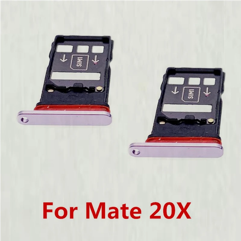50 шт./лот Micro Nano держатель sim карты лоток Слот для Huawei Mate 20 X 20X Mate20X|Адаптеры SIM карт| |