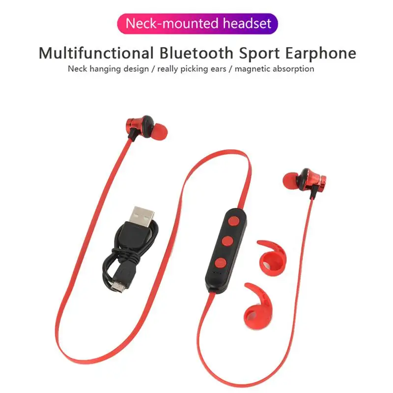 Беспроводные Bluetooth наушники с слотом для TF-карты, автомобиль и наушники для спорта.