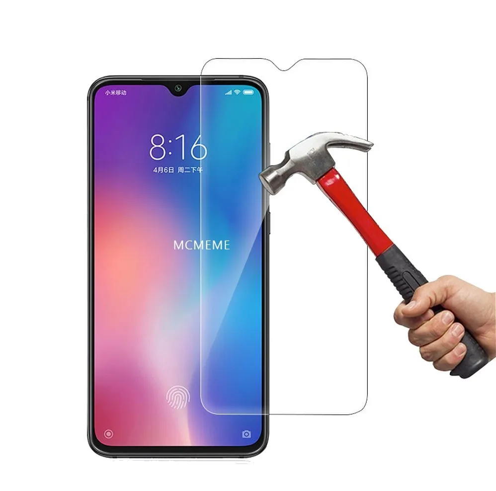 Защитное стекло закаленное 9H для Xiaomi Mi 9/MI9/SE/9T Pro/Redmi Note 7/8 GO|Защитные стёкла и