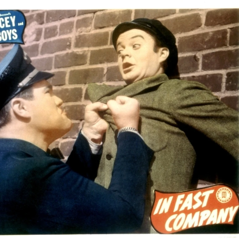 В быстрой компании Джордж элдредж Leo Gorcey 1946 фильм плакат Masterprint (14x11)|Таблички и