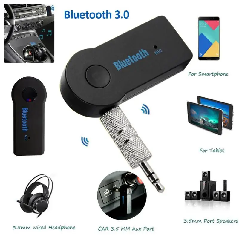 3 5 мм AUX беспроводной Bluetooth A2DP стерео 0 громкой связи энергосберегающий адаптер
