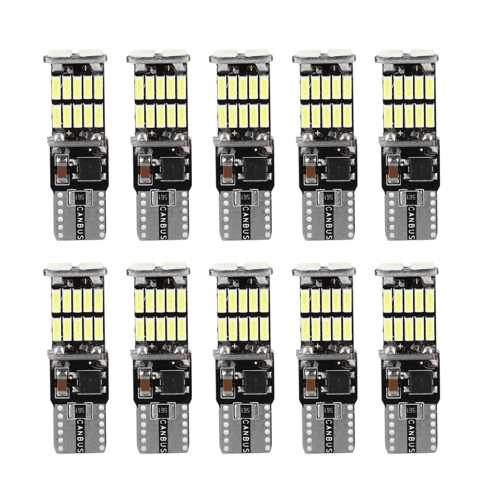 10 шт. автомобильные светодиодсветодиодный лампы T10 4014 26SMD|Сигнальная лампа| |