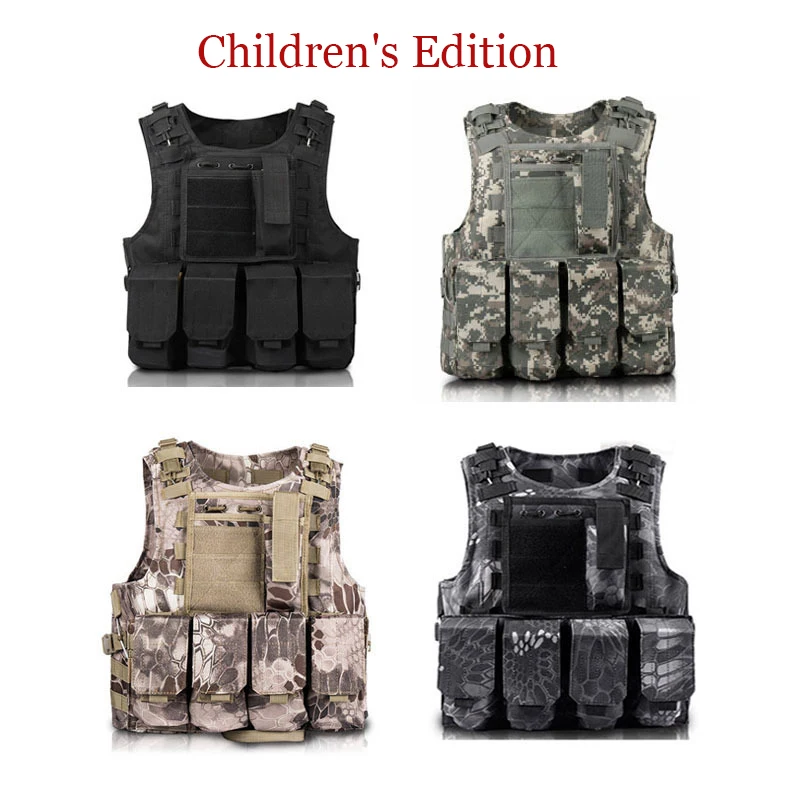 Многофункциональное оборудование для мальчиков CS улицы боевой жилет класса A