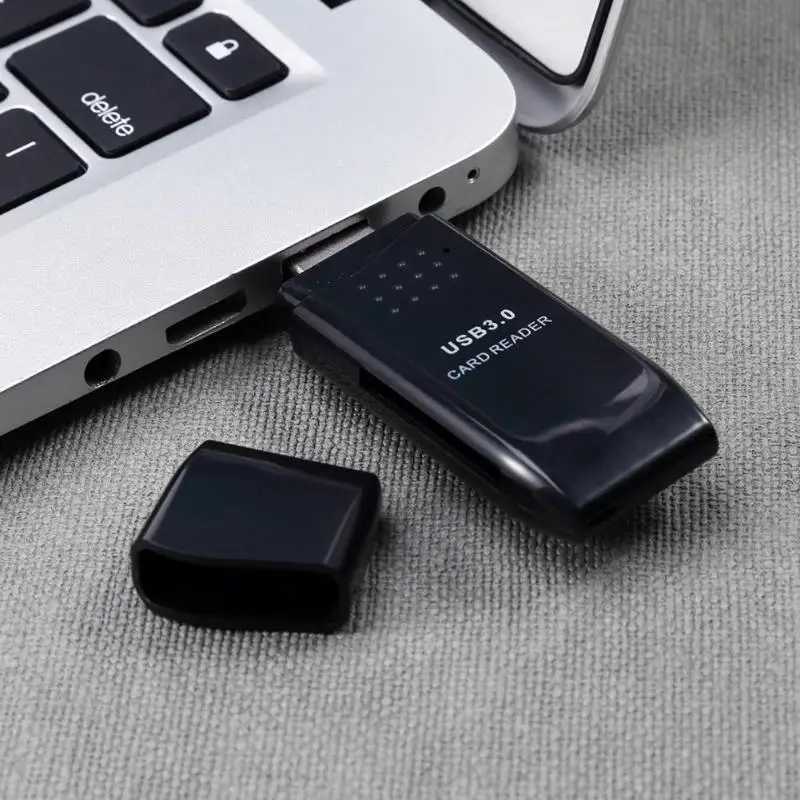Мини Портативный USB3.0 Порты и разъёмы высокое Скорость 2 в 1 SDXC + устройство для