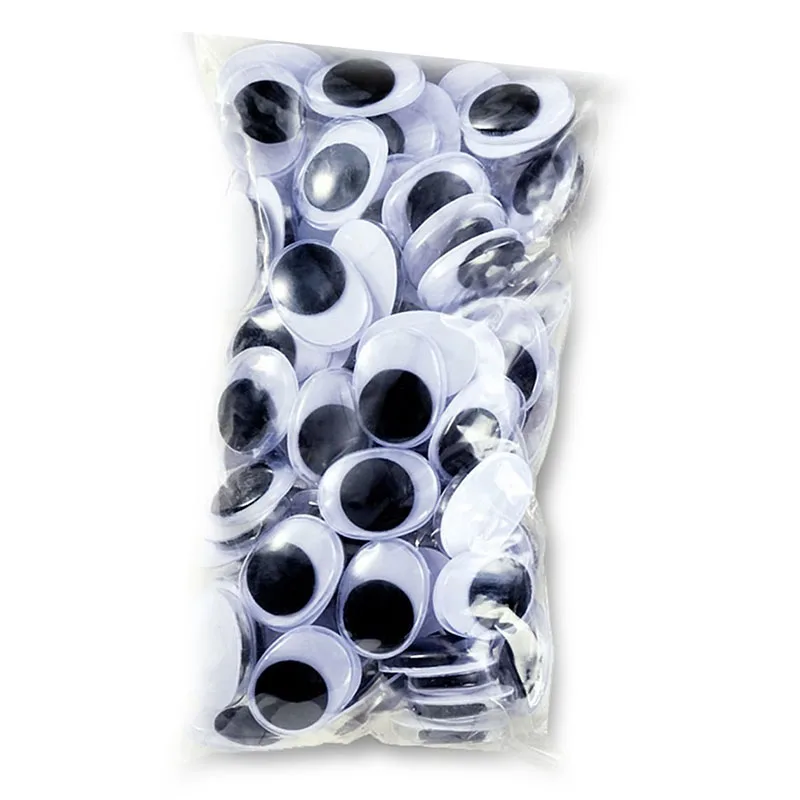 

Wiggle eyes oval 20x15 mm 100 pieces (not self-adhesive)