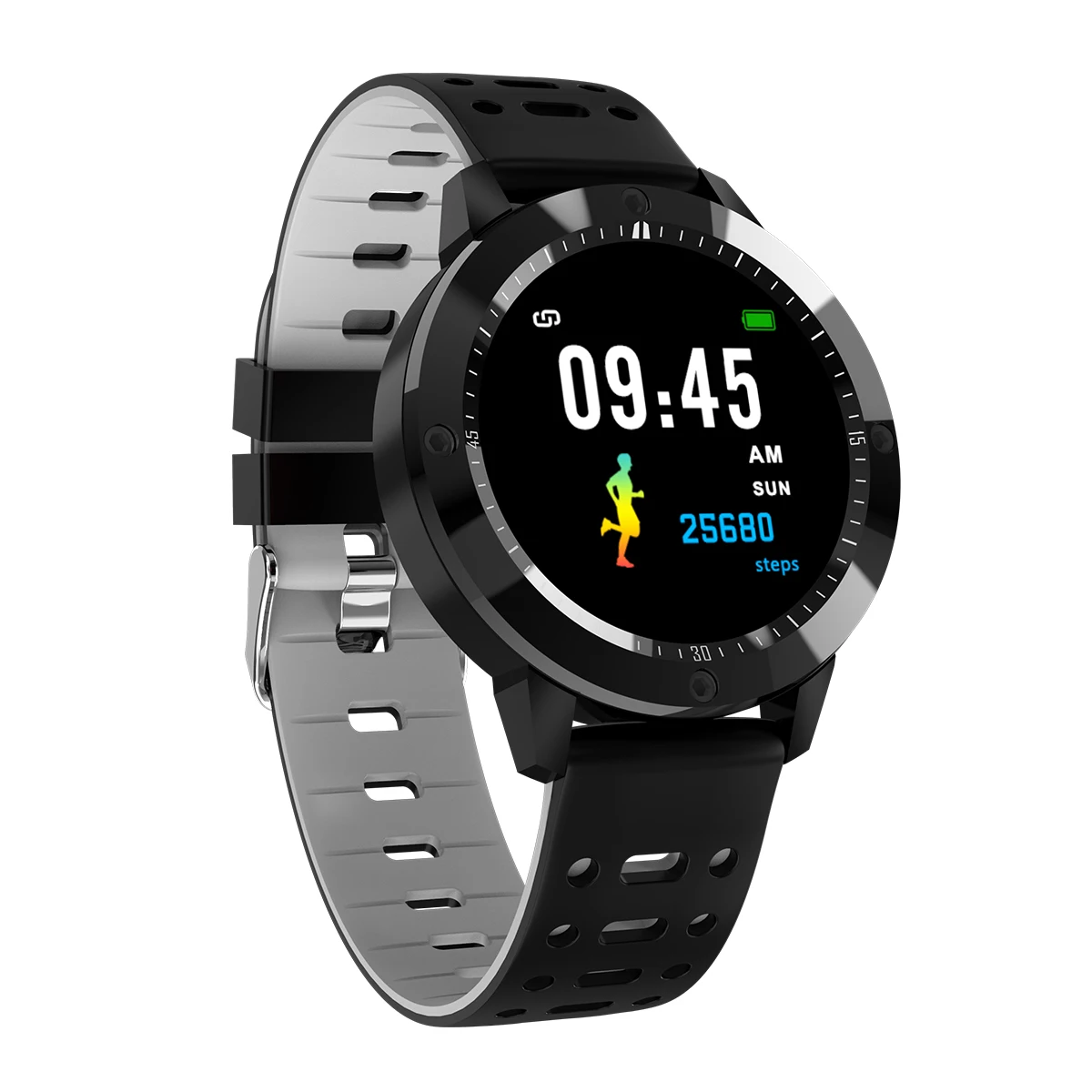 CF58 1 3 ''ips HD цветной экран Smartwatch для мужчин и женщин водонепроницаемый кровяное
