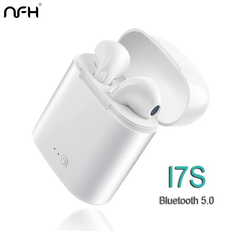 I7s TWS Bluetooth 5 0 наушники с зарядным мини-чехлом зарядный кабель tws i7 s беспроводные на