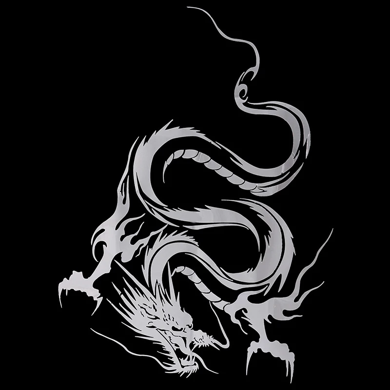 Водонепроницаемая виниловая графическая наклейка дракон на автомобиль гоночный