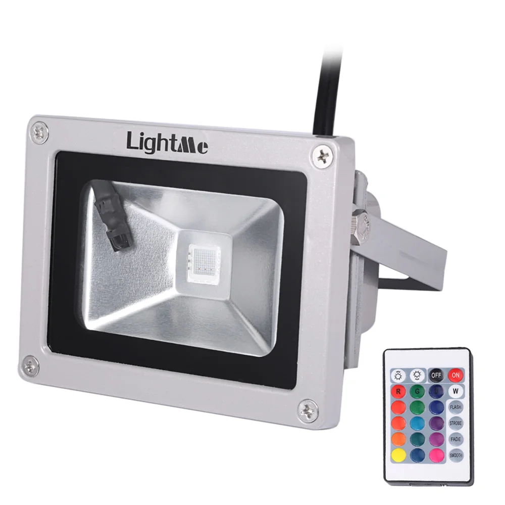 Lightme открытый AC 85 265 V 5 W Светодиодный прожектор водонепроницаемый красочный