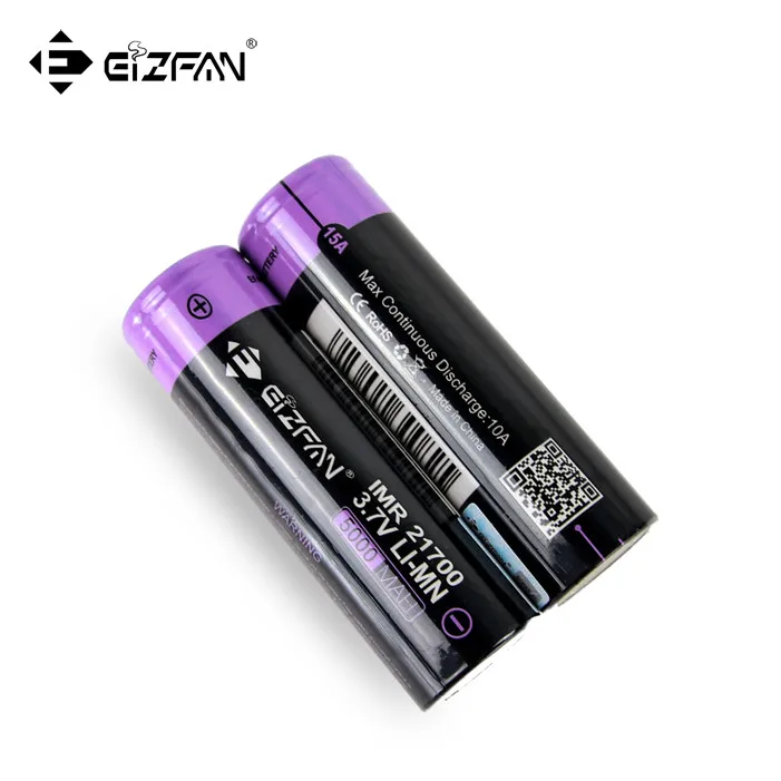 Бесплатная доставка EIZFAN IMR 21700 5000mAh 15A аккумуляторная батарея EFAN для Joyetech ESPION Vaporesso