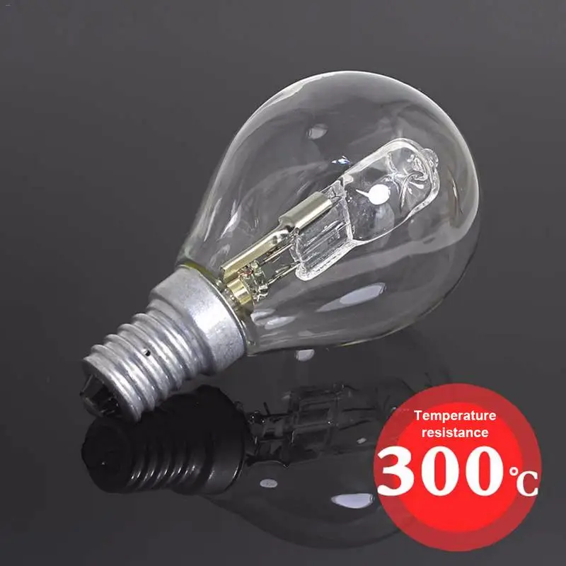 Oven Lamp Halogen Bulb 42W E14 220V High Temperature 300 Degree Oven Lamp