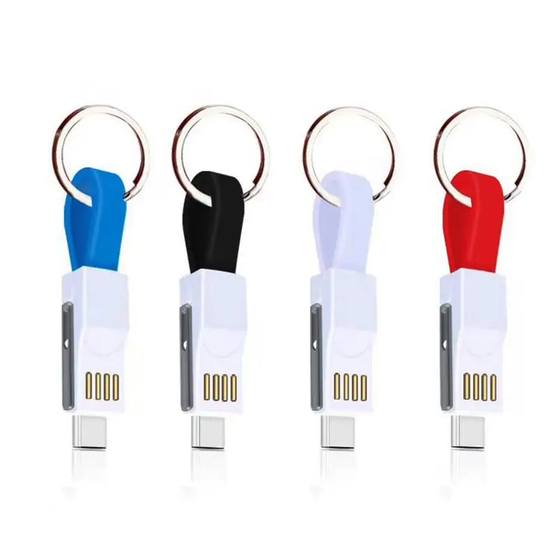 3 в 1 брелок кабель для передачи данных Универсальный USB Магнитный зарядный iPhone