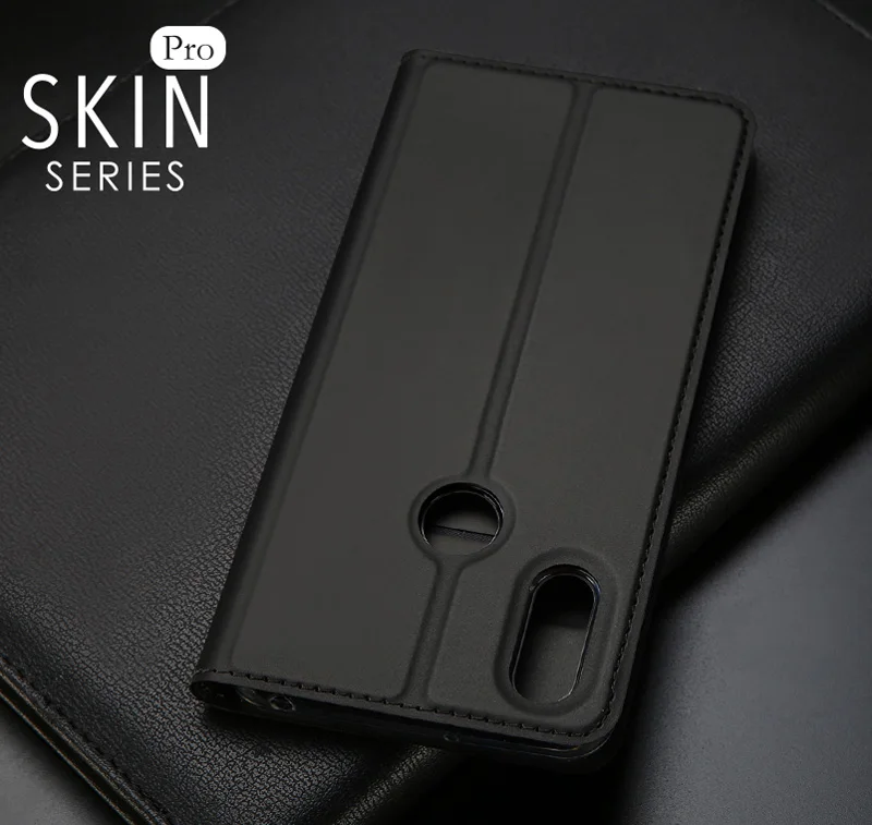 Оригинальный DUX DUCIS чехол для huawei Y6 2019 Книга Флип кожаный бумажник Coque Pro