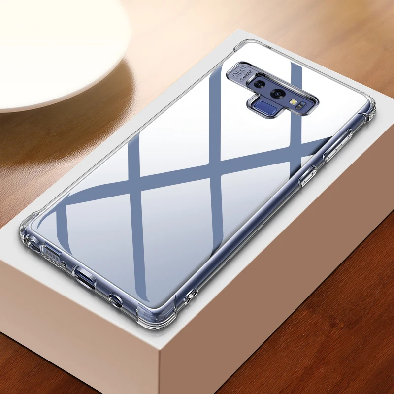 Msvii Clear Case For Samsung Galaxy Note 8 Note8 Ultra Thin Transparent Soft TPU Silicone Cove 9 Coque Capas |