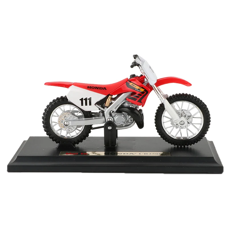 Maisto 1:18 Модель мотоцикла игрушка внедорожник CR250R сплав моделирование мотоцикл