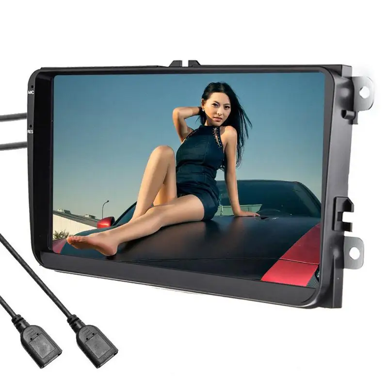 9 дюймовый Volkswagen специализированный Android Quad core 6 0 Автомобильный мультимедийный WI