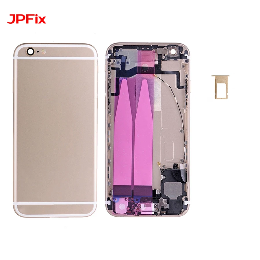 JPFix для iPhone 6S задняя крышка батареи корпус средняя замена шасси с небольшими
