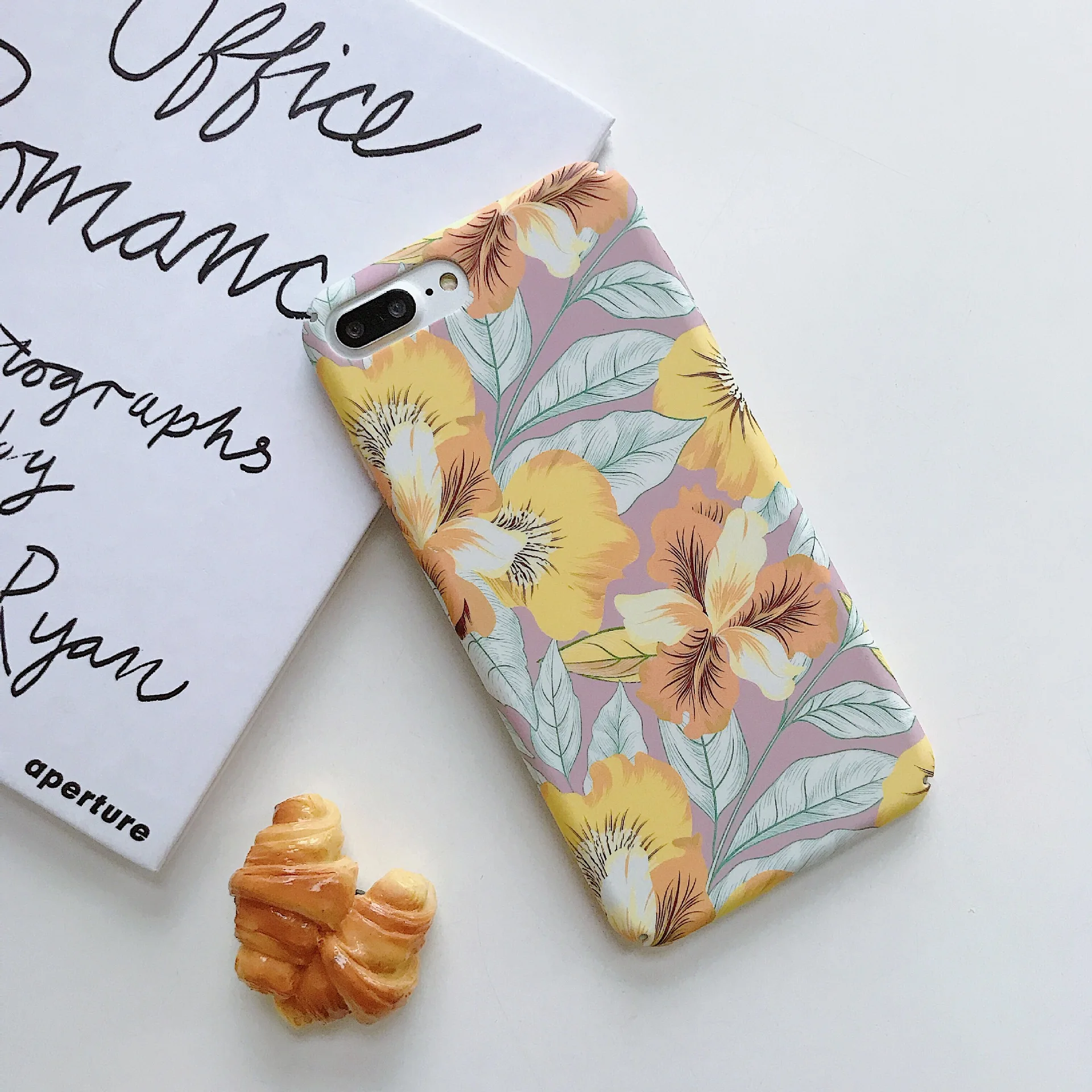 Ретро абстрактный летний корейский чехол для телефона iPhone 7 Puls 6 6S 8Puls X XS XR Xsmax