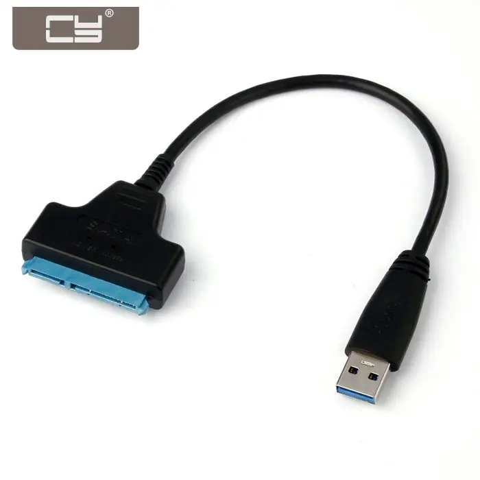 

CY USB 3.0 5Gbps Super speed to SATA 22 Pin Adapter Cable for 2.5" Hard disk driver SSD