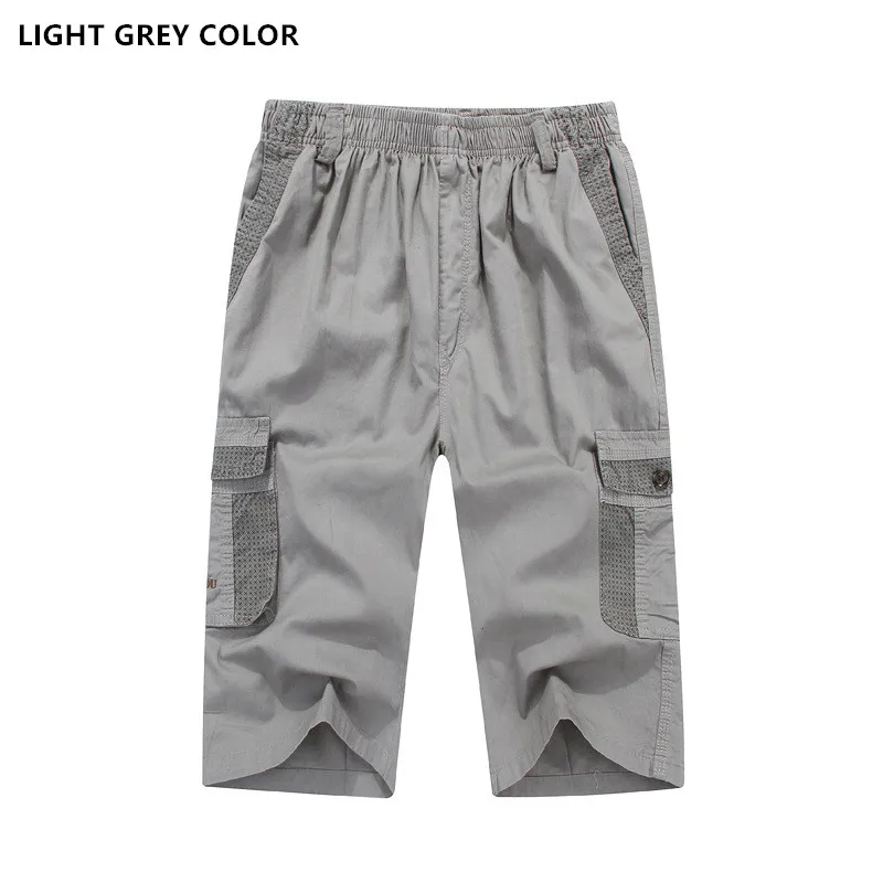 Брюки карго шорты для мужчин Modis летний спортивный хлопчатобумажный комплект