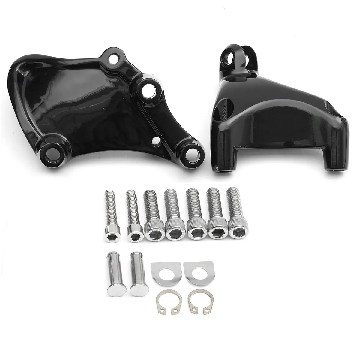 Новая пара подножек для педали черный держатель и Davidson Sportster 883 2014 2015 2016 |