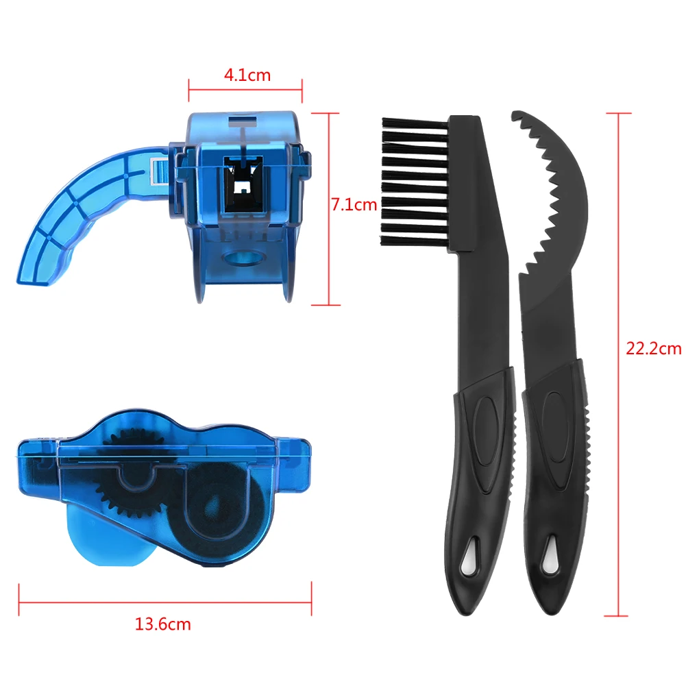 MTB Cycling Bicycle Chain Cleaner Tool Set Portable Kits Brushes Scrubber Repair | Спорт и развлечения