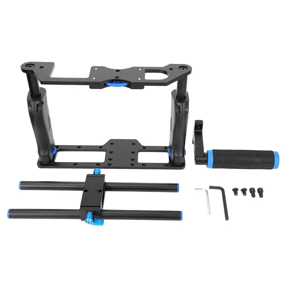 C2 DSLR камера крепление с верхней ручкой захват Photo Studio Kit кролик клетка